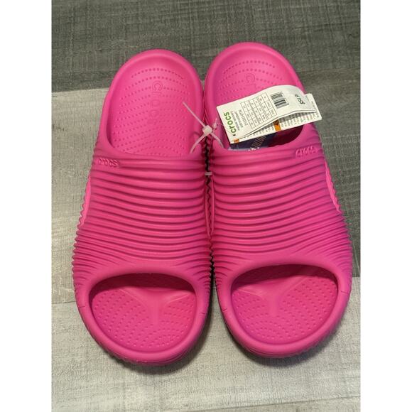 CROCS Other - Crocs Pink M13 Classic Slide Sandals Men’s Recovery Comfort Arch Support NEW